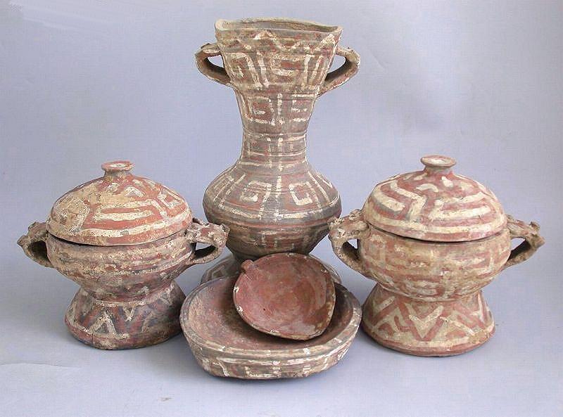 Chinese Warring States Painted Pottery (475 - 221 BC)